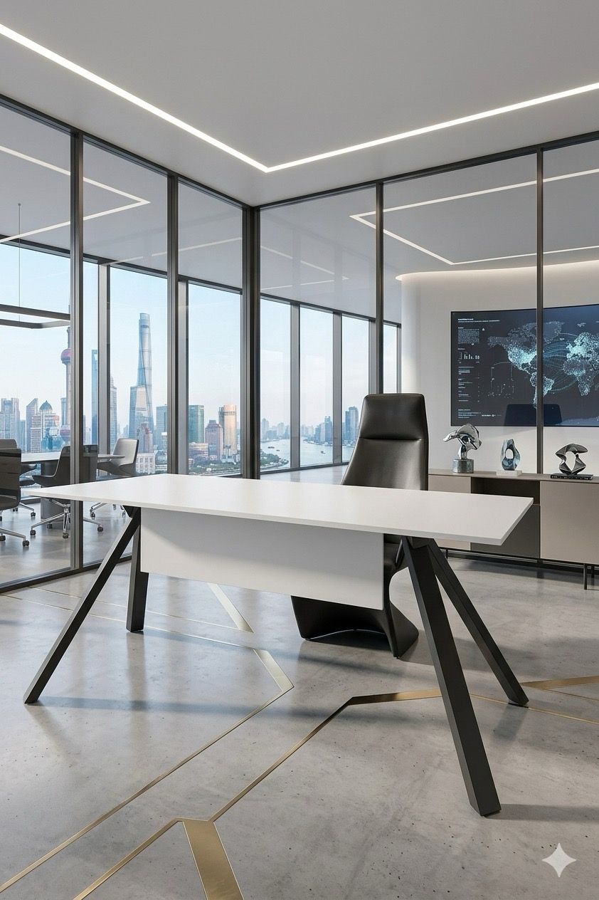 שולחן מנהל /  מזכירה דגם נובו