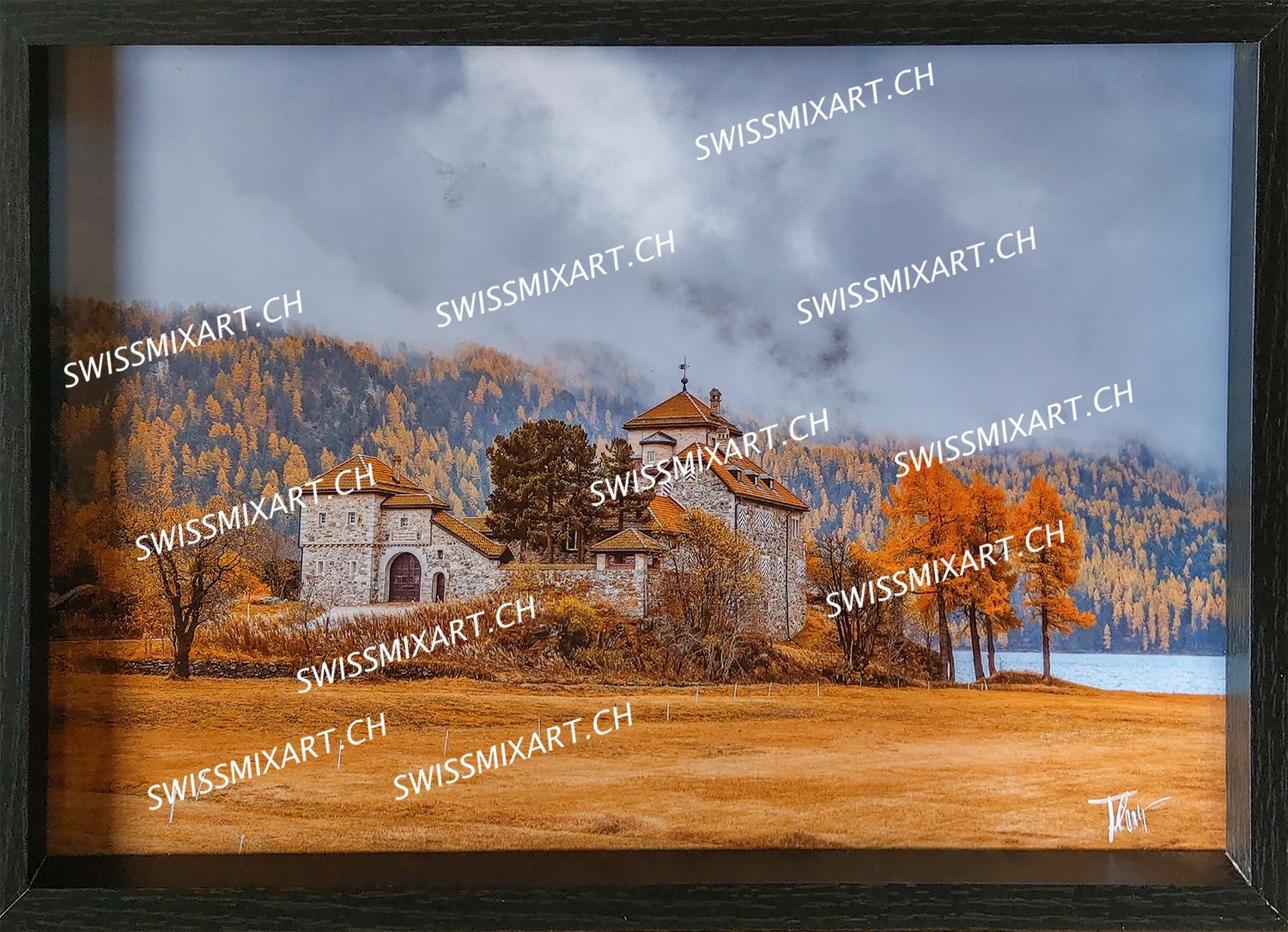 Photo : Silvaplana Castle (format A4)