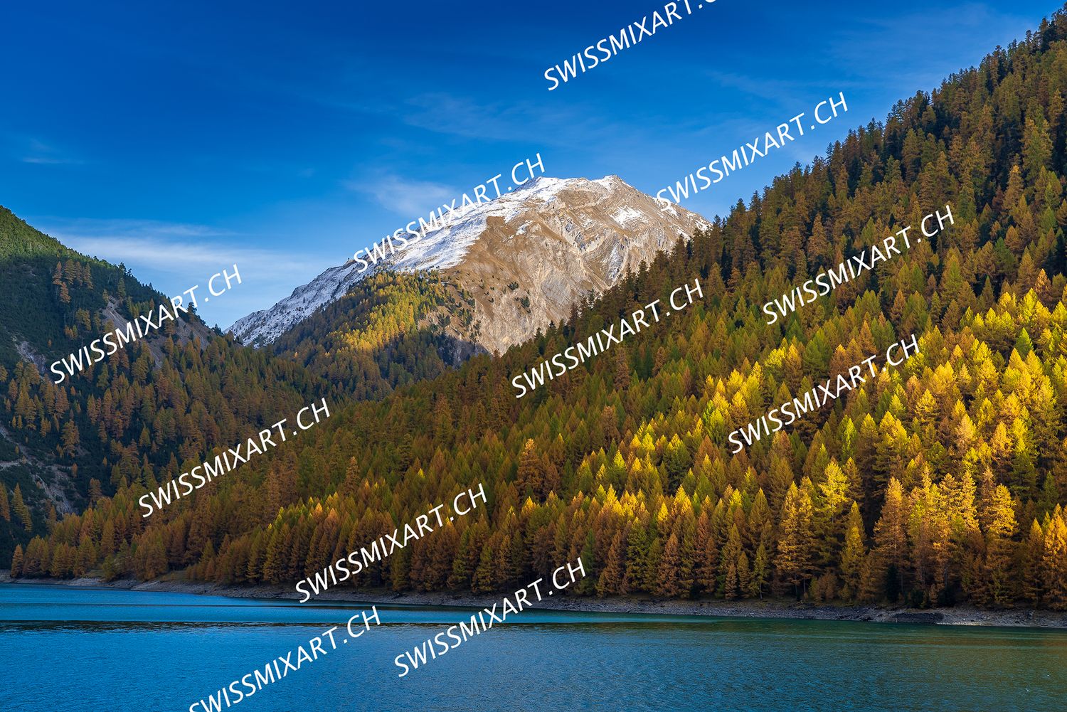 Photo : Lago del Gallo (Livigno) (format A4)