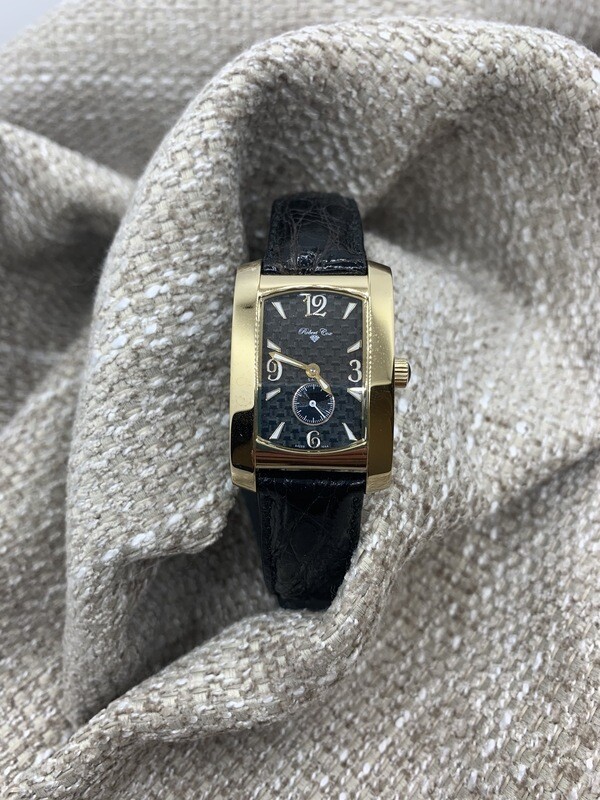 Ladies Robert Cox Wrist Watch With Crocodile Band