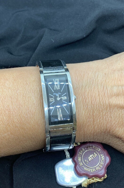 Robert Cox Ladies Black Stainless Watch