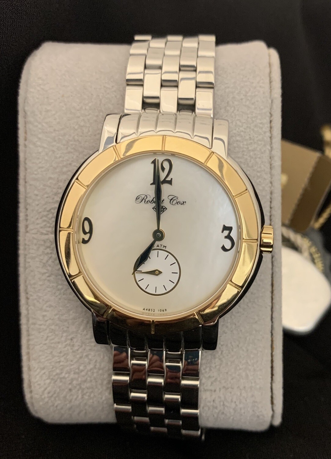 Men’s Two Tone Mother Of Pearl Face Robert Cox Watch
