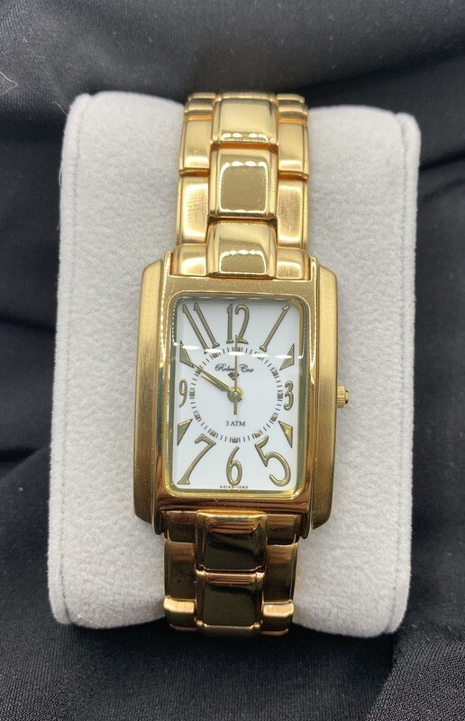 Robert Cox Goldtone Stainless Watch