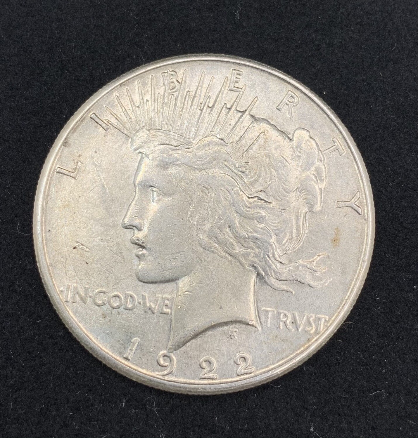 1923 Silver Peace Dollar San Francisco Mint
