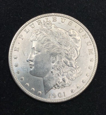 1901 Morgan Silver Dollar - New Orleans Mint
