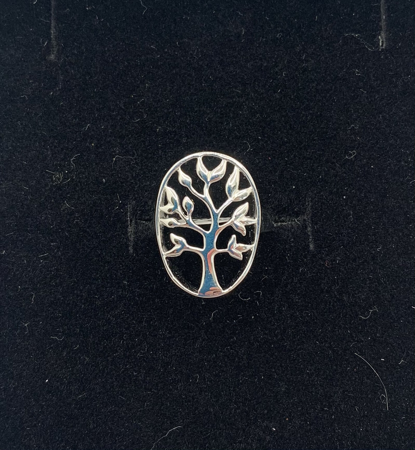 Sterling Silver Tree Ring