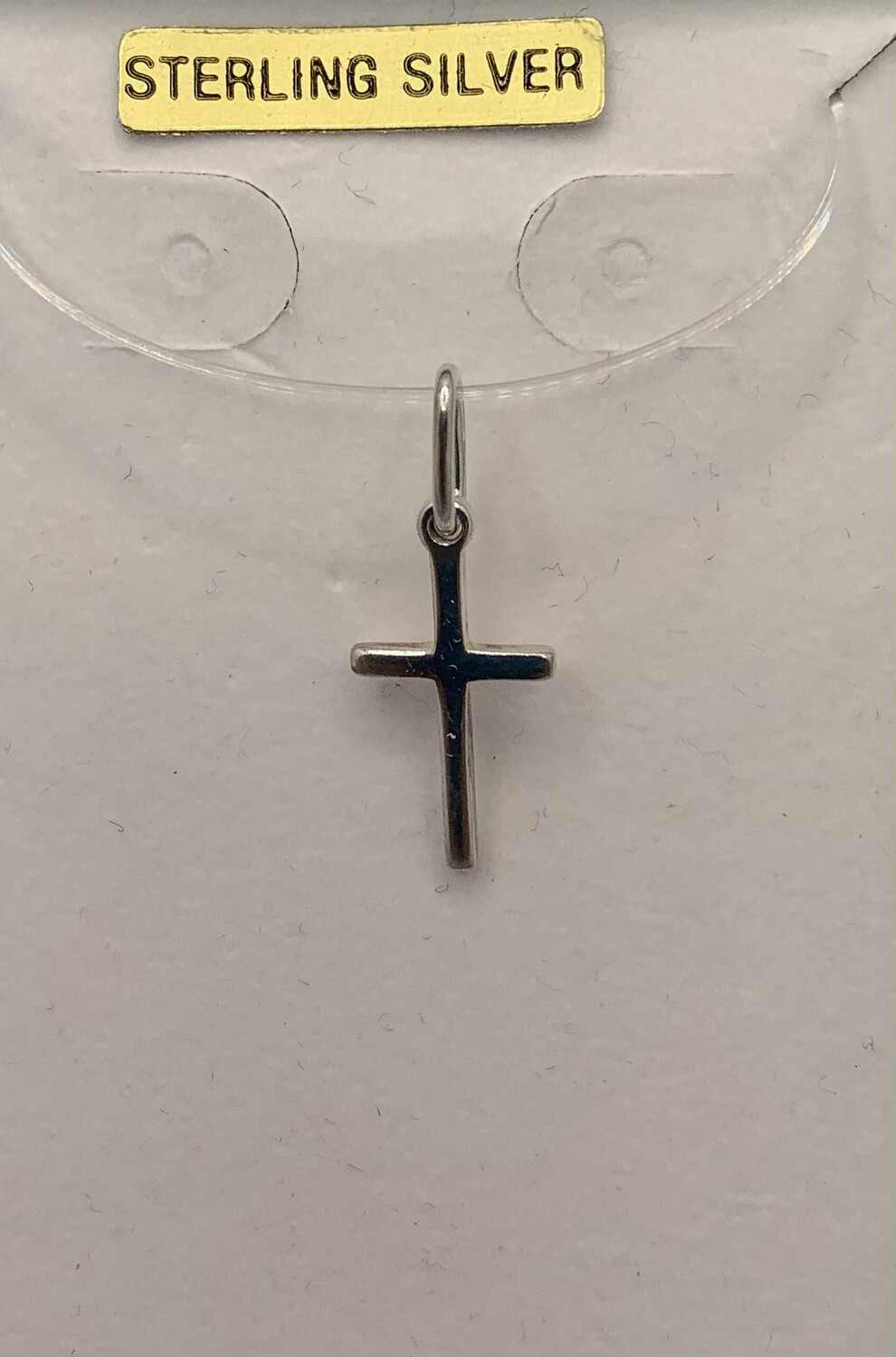 Petite Sterling Silver Cross Pendant