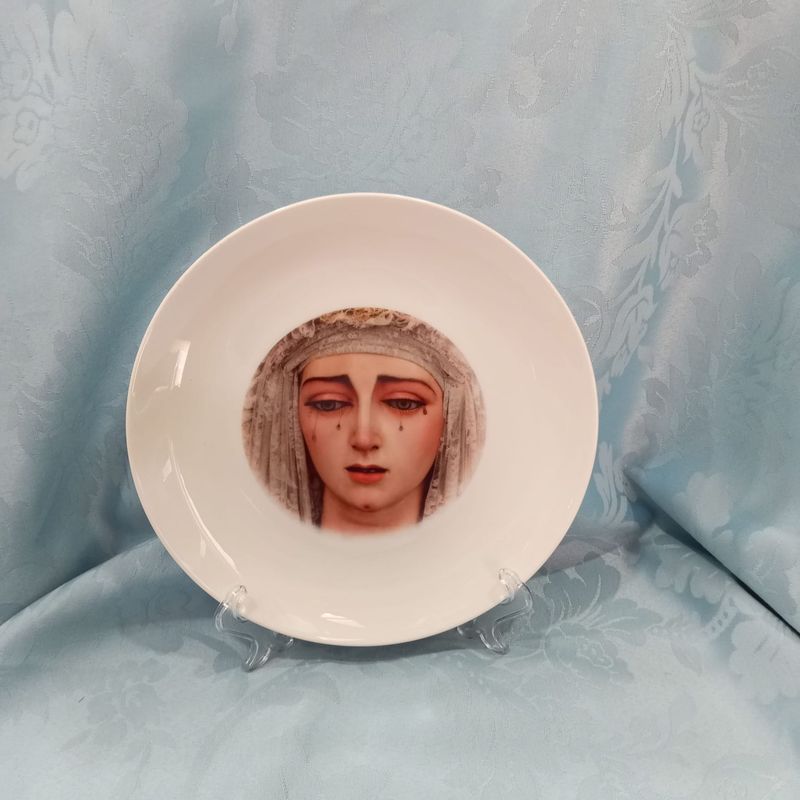 Plato de cerámica
