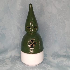 Nazareno/penitente verde y blanco