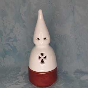 Nazareno/penitente blanco y rojo