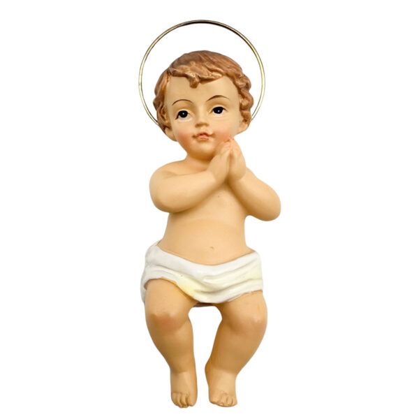 Niño Jesús con corona 10 cm.