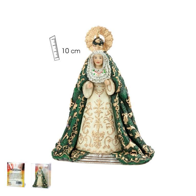 Virgen inspirada en la Macarena 10 cm.