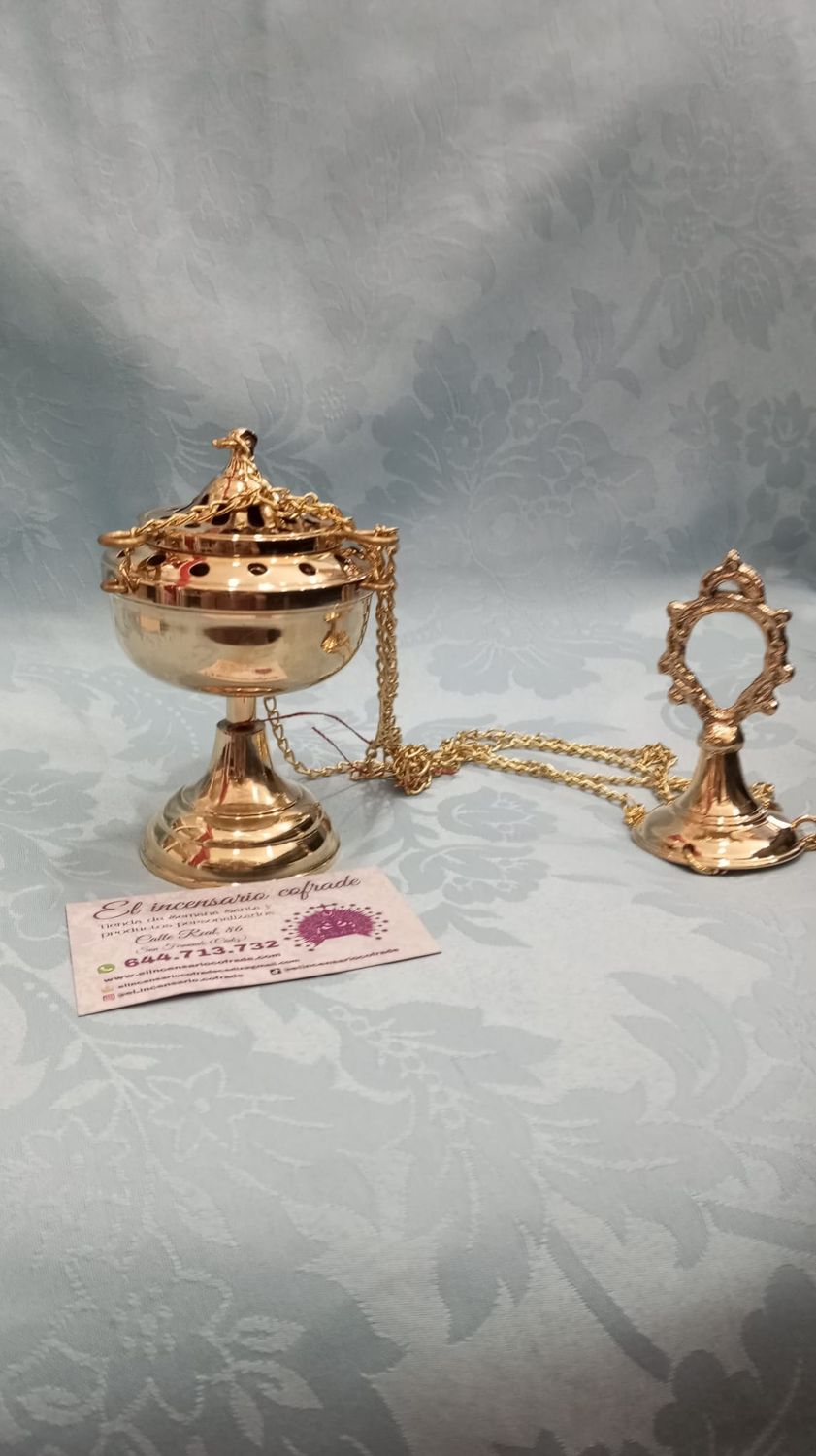 Incensario dorado (mediano)
