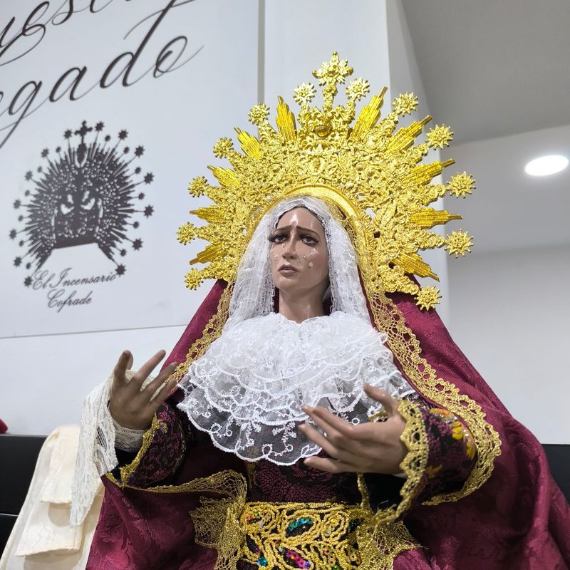 Dolorosa de 65 cm.