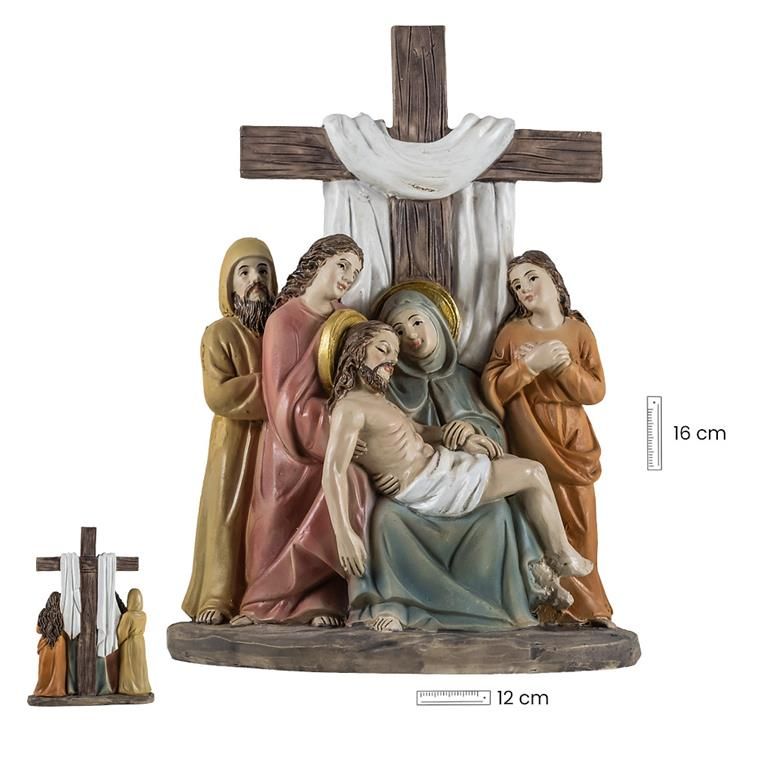 Descendimiento 16 cm.