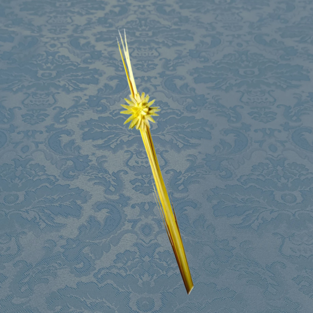 Palma con adorno 180-190 cm.