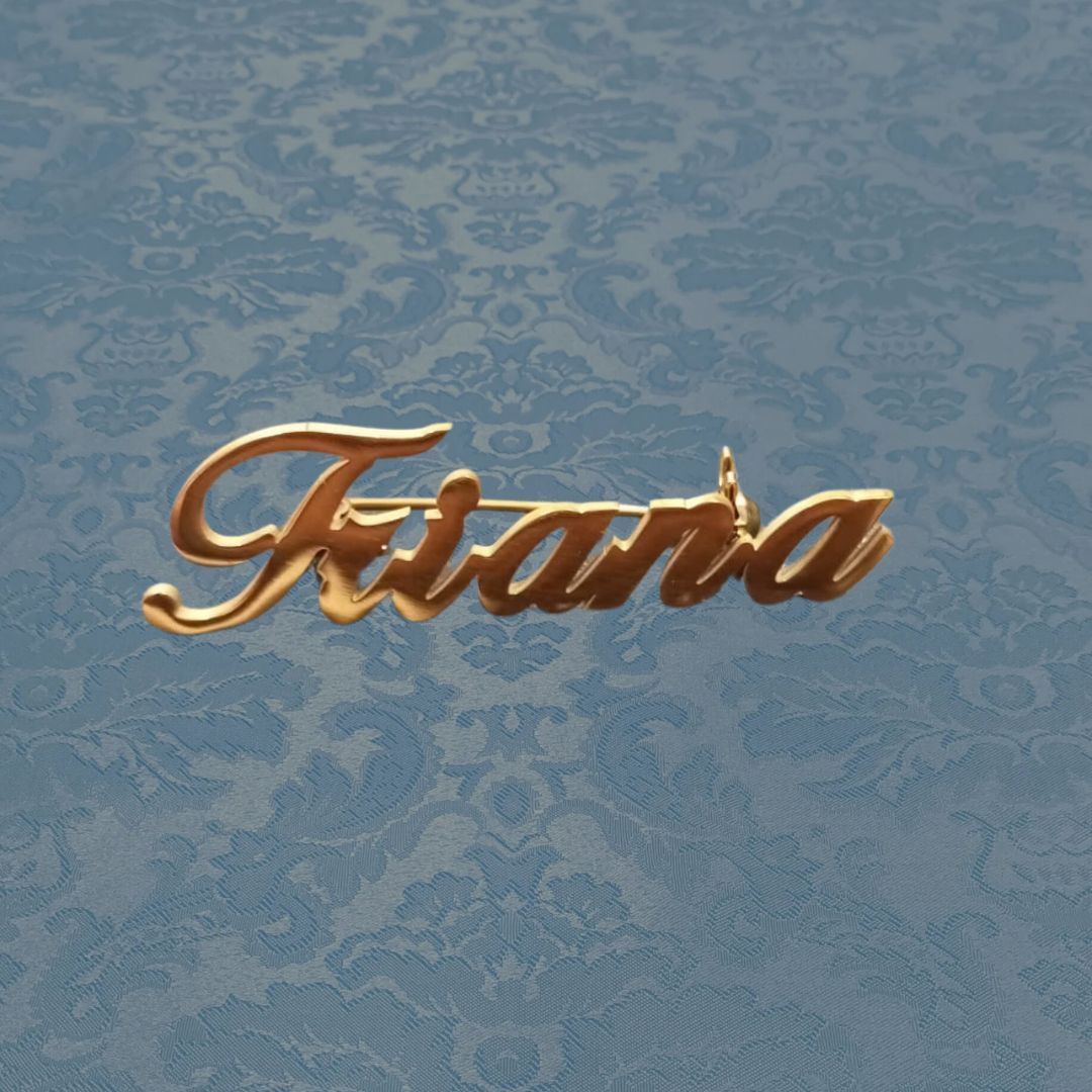 Broche Triana dorado