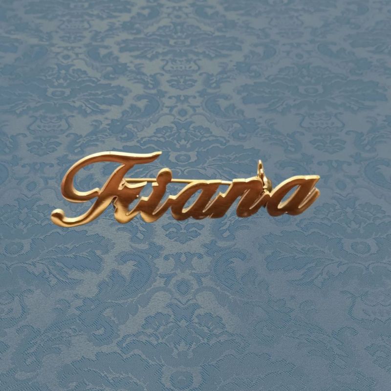 Broche Triana dorado