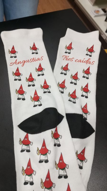 Calcetines Tres Caídas y Angustias