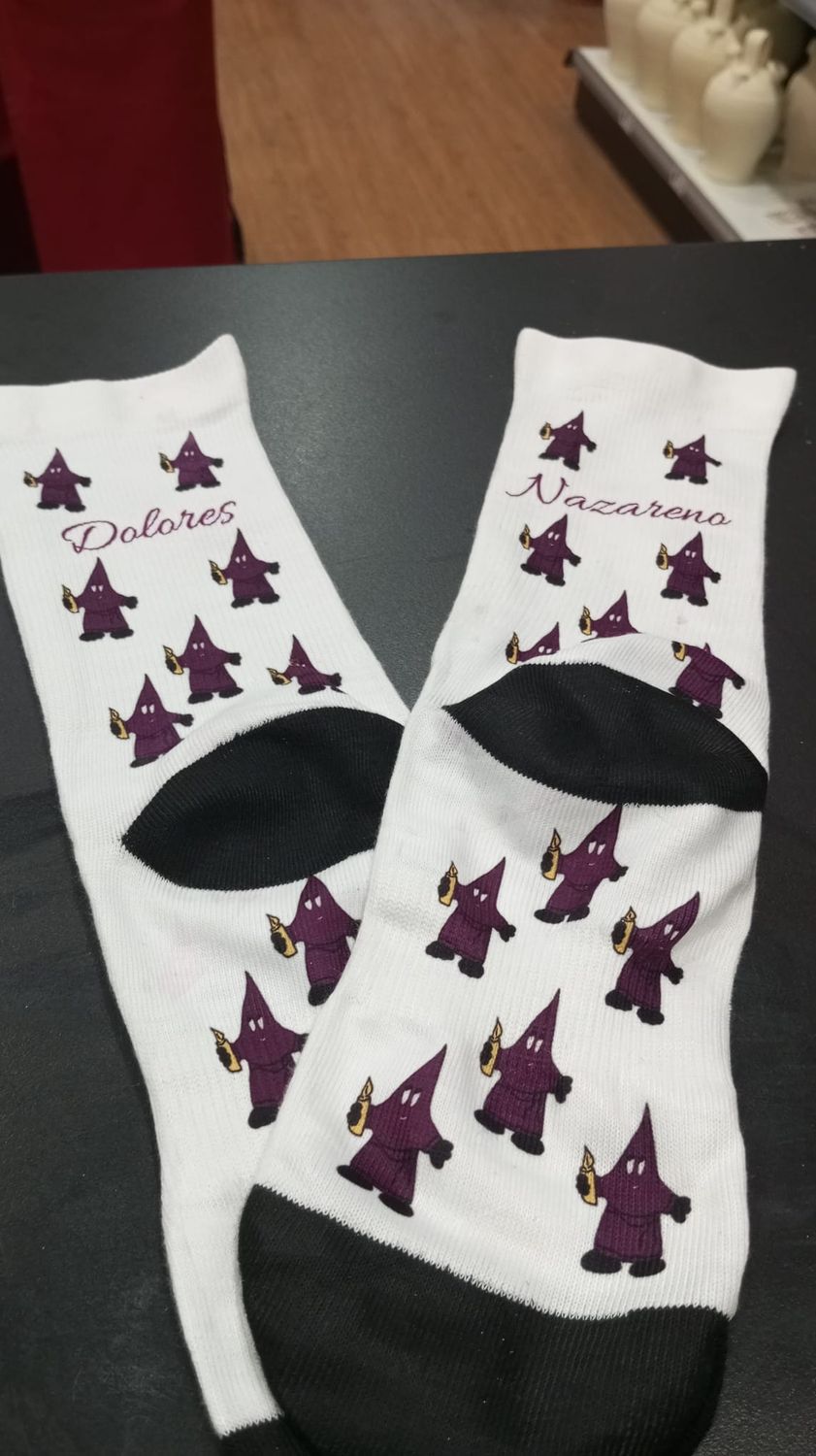 Calcetines Nazareno y Dolores 