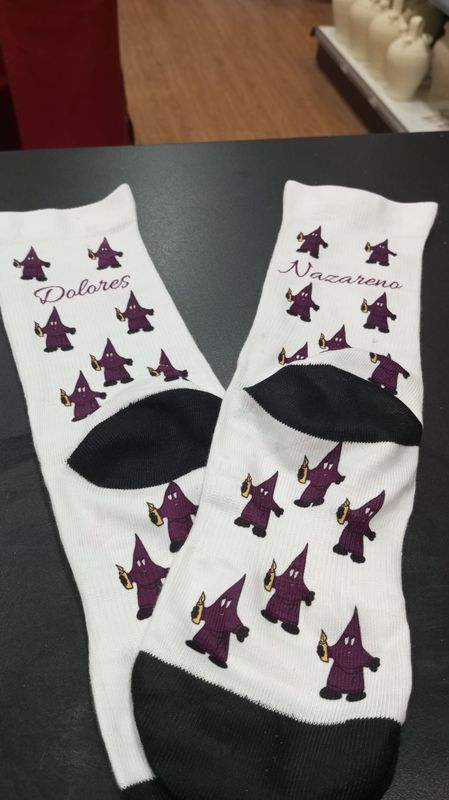 Calcetines Nazareno y Dolores 