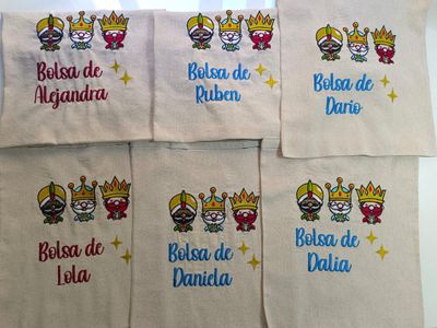 Bolsa Reyes Magos personalizada Bolsa Reyes Magos personalizada