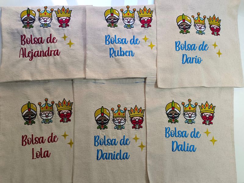 Bolsa Reyes Magos personalizada 