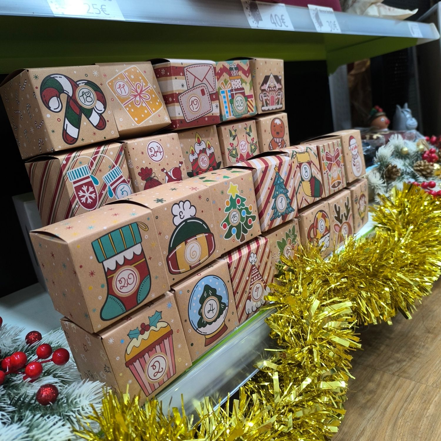 Caja de adviento sorpresa 