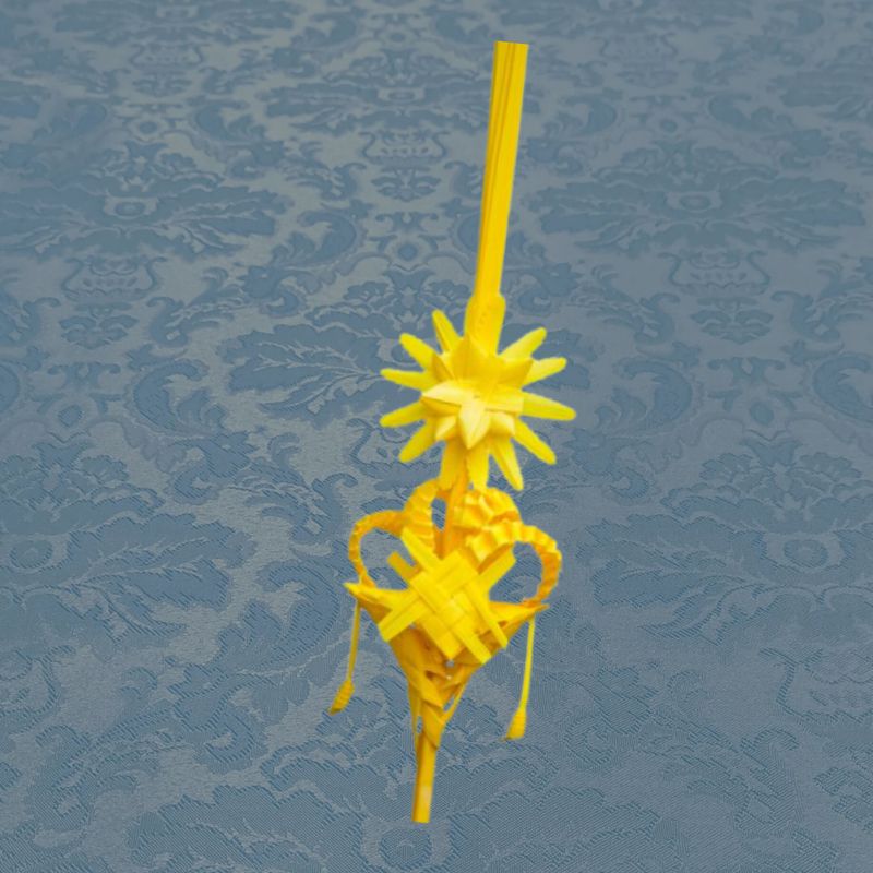 Palma cruzada 45 cm.