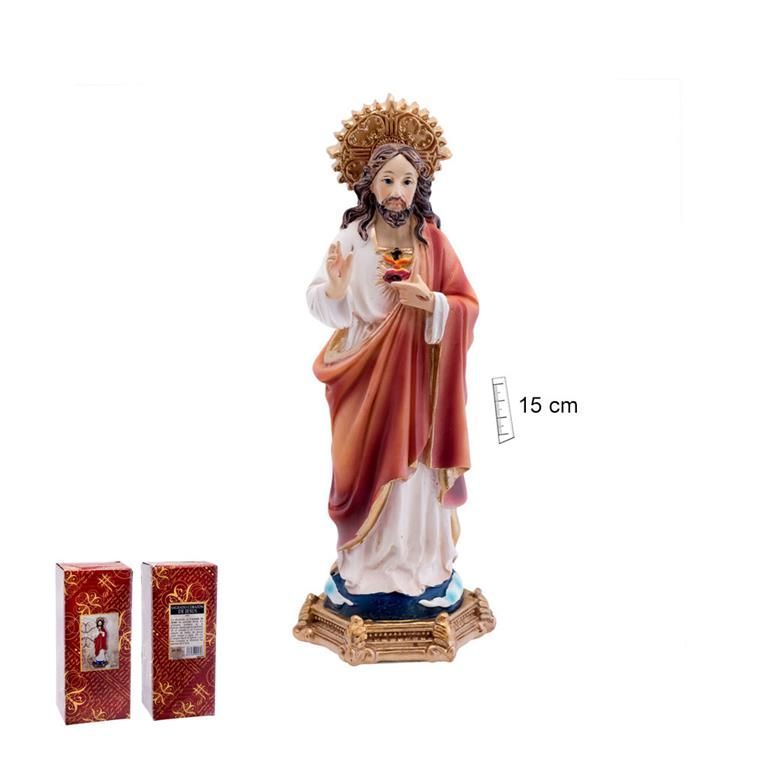 Sagrado Corazón de Jesús 15 cm.