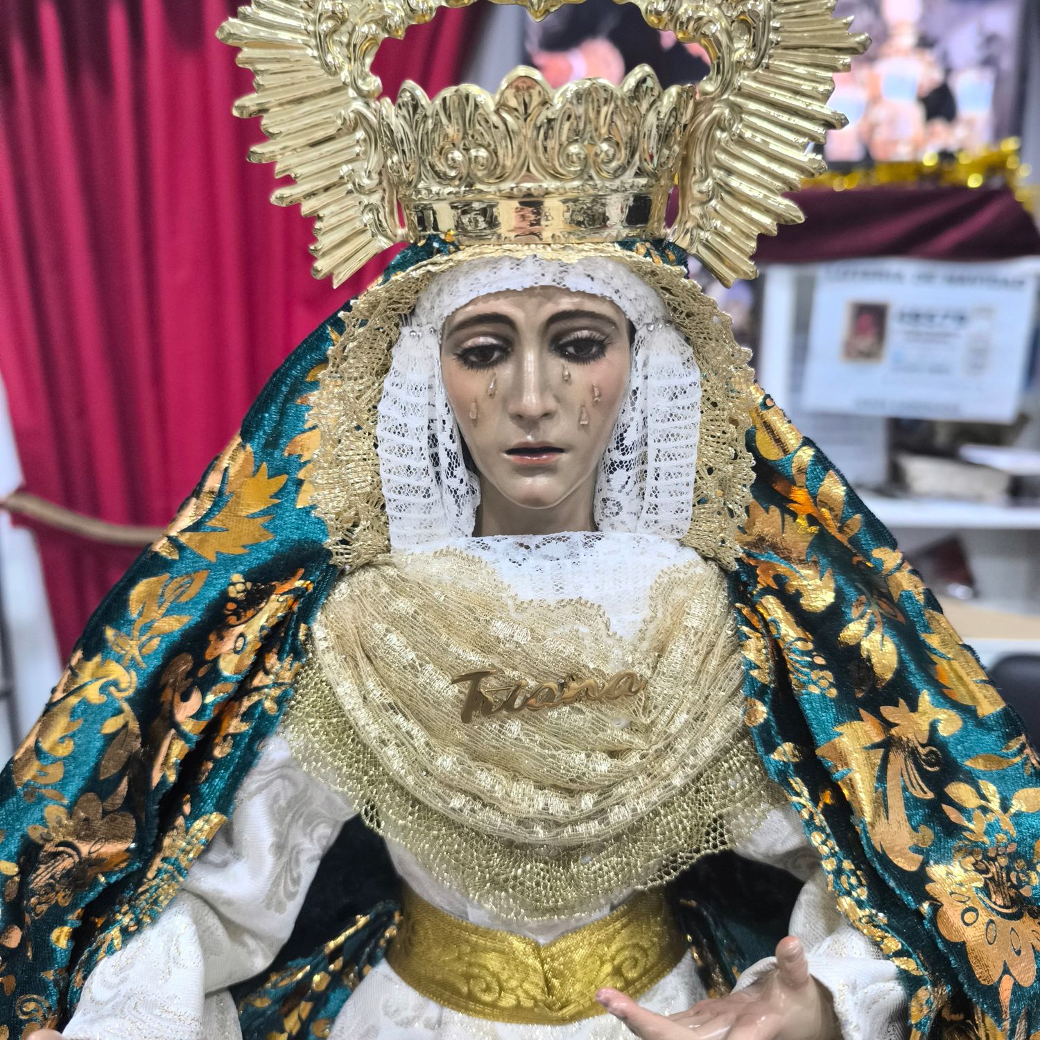 Inspirada en la Esperanza de Triana