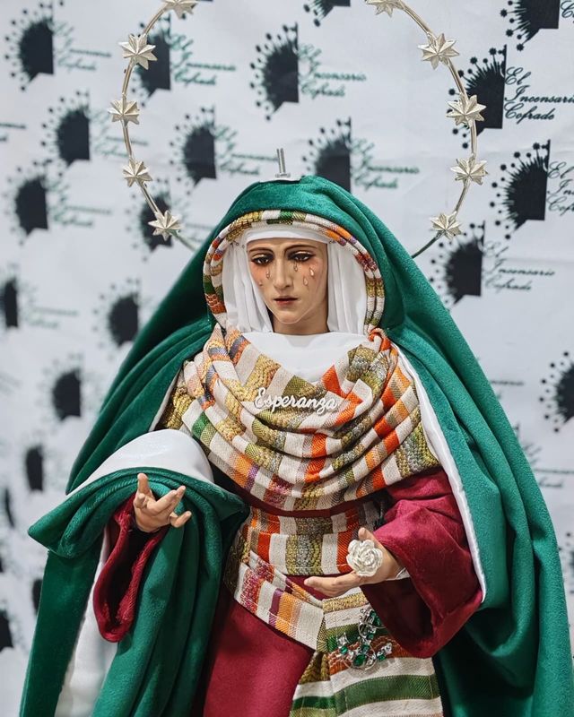 Inspirada en la Esperanza de Triana