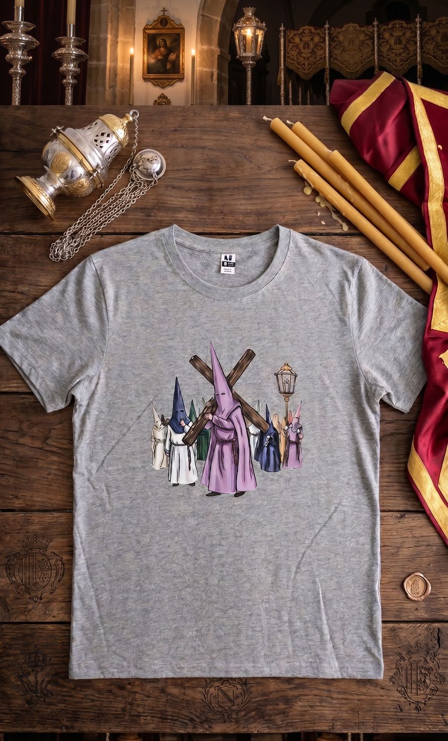 Camiseta cofrade
