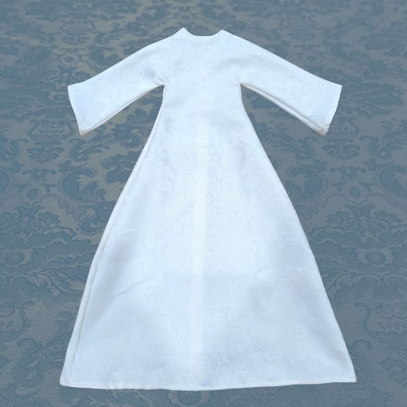 Saya damasco blanco roto 55 cm.