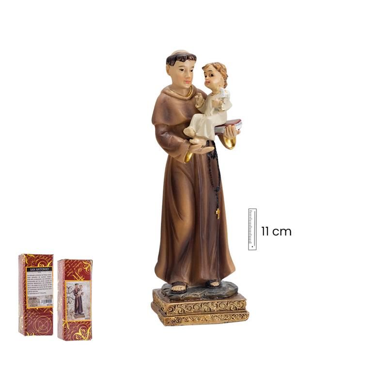 San Antonio con Niño Jesús 11 cm. 04/259