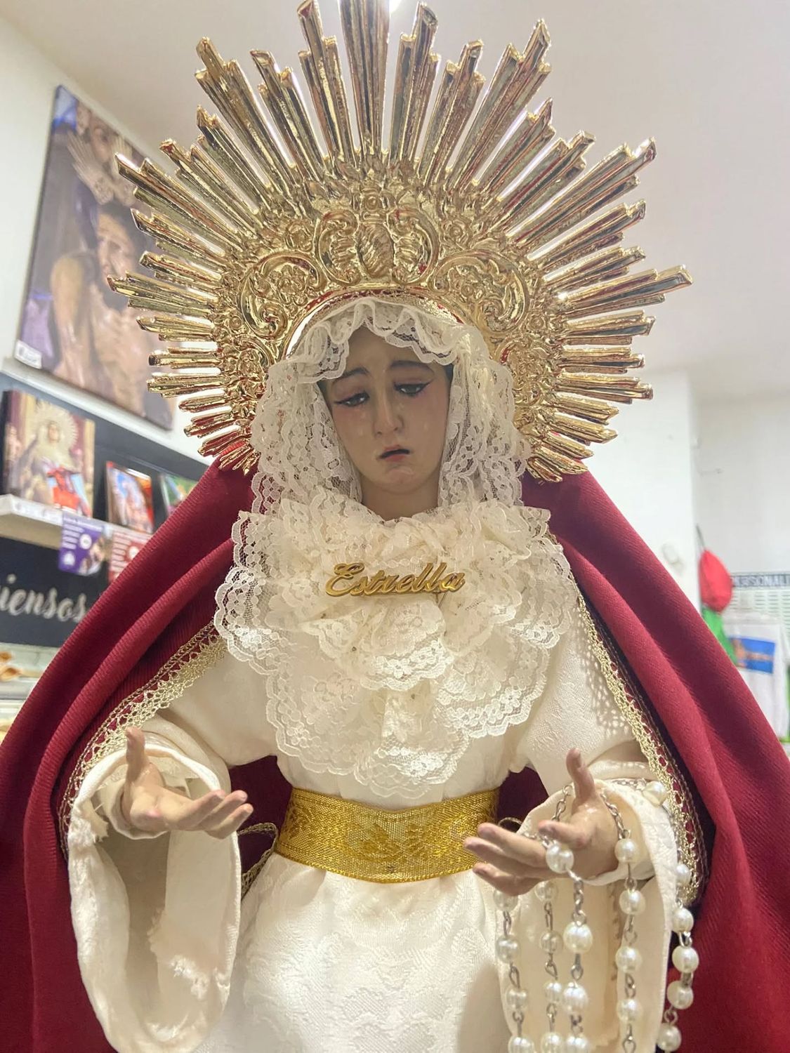 Inspirada en Rosario de Montesión