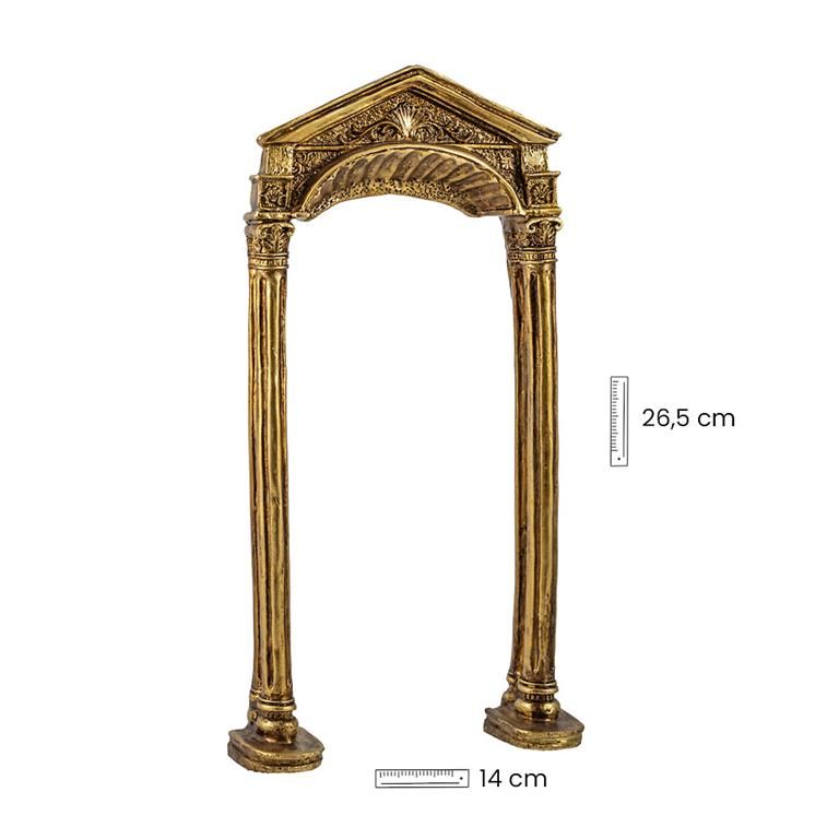 Arco dorado 26 cm.