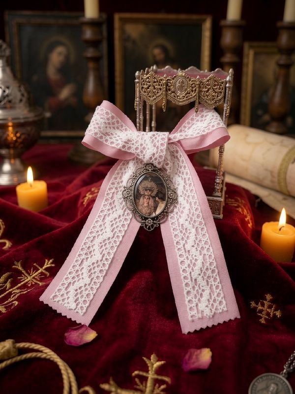 Medalla de cuna Virgen de la Salud