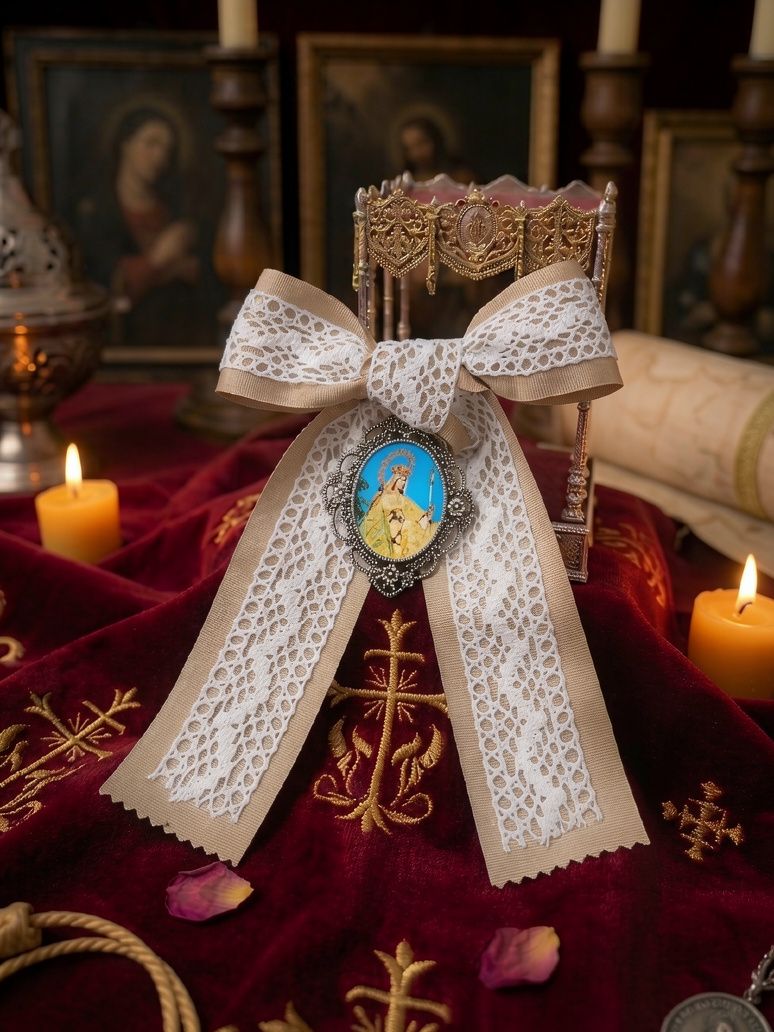 Medalla de cuna Divina Pastora