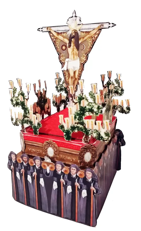 Recortable Cristo de la Expiración