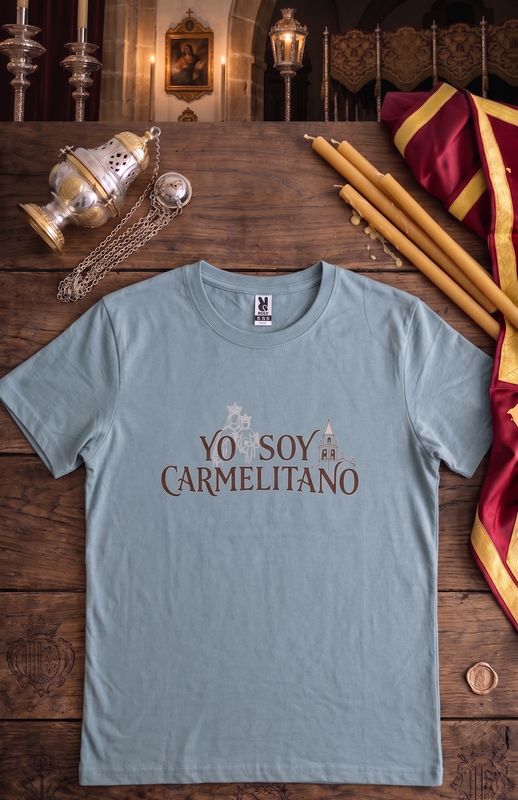 Camiseta "Yo soy carmelitano" - Azul