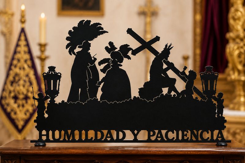 Silueta Humildad y Paciencia (San Fernando)