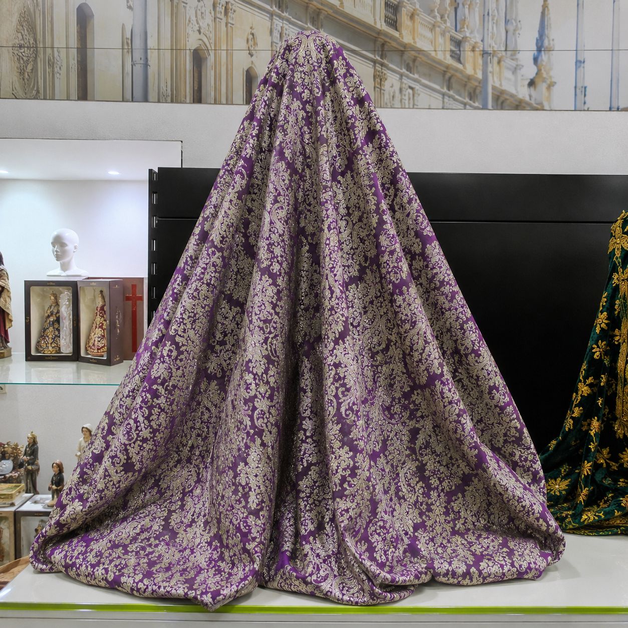 Manto brocado barroco Manto brocado barroco