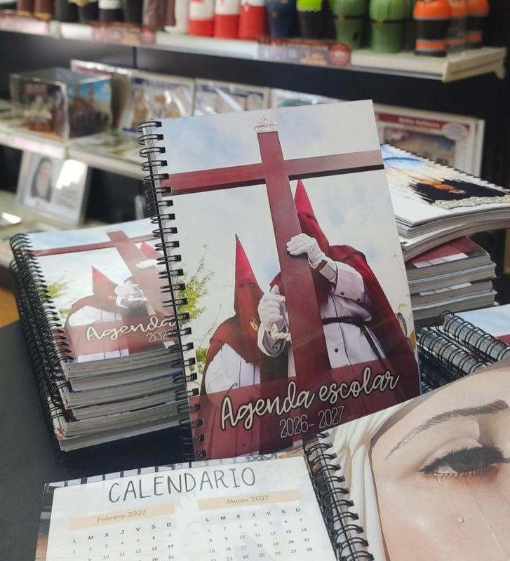 Agenda escolar cofrade 2026/2027
