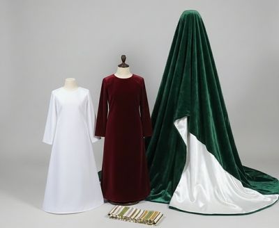 Conjunto hebrea terciopelo Conjunto hebrea terciopelo
