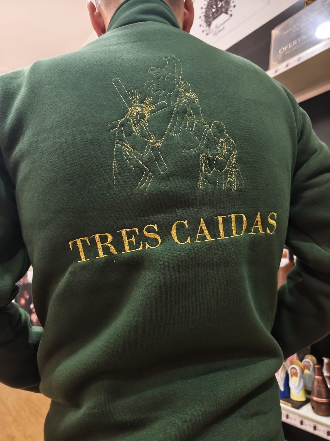 Sudadera bordada - Tres Caídas Sudadera bordada - Tres Caídas