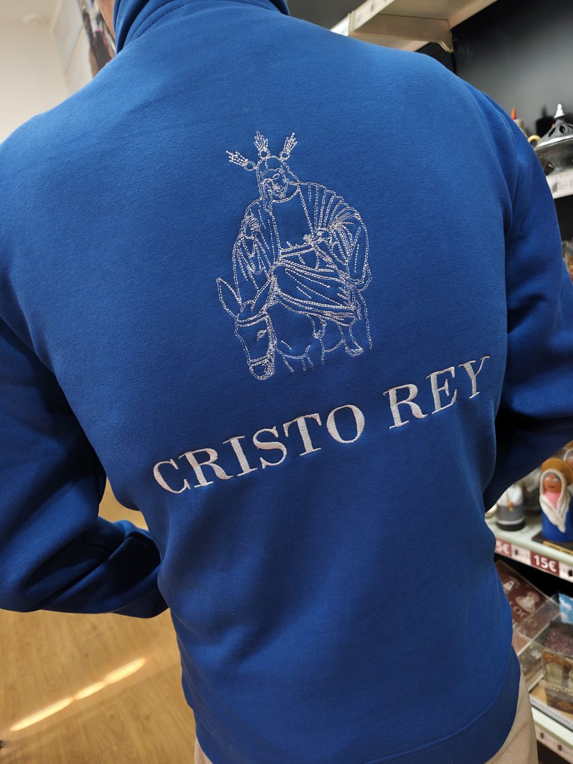 Sudadera bordada - Cristo Rey Sudadera bordada - Cristo Rey