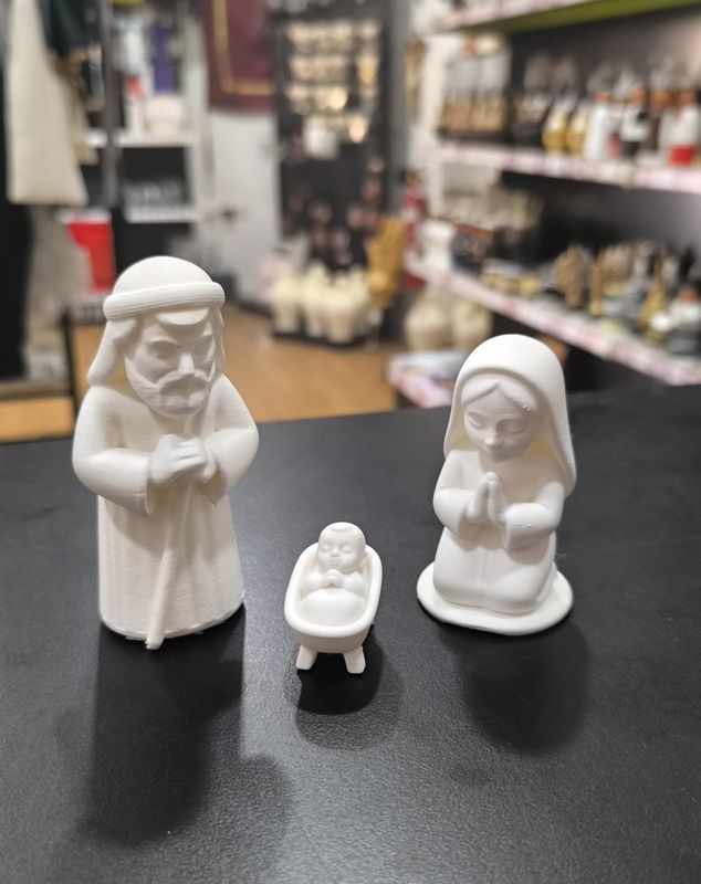 Nacimiento 3D para pintar (3 Piezas)