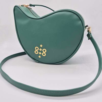 Bolso estilo Bandolera - Modelo Hoja (Verde)