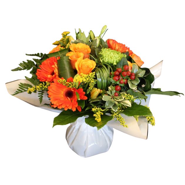 Bouquet Rond Avec Bulle D’Eau
